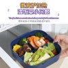 The J35-2682 student lunch box is a plastic microwave-safe lunch box for primary school students and comes with tableware Application Scenario